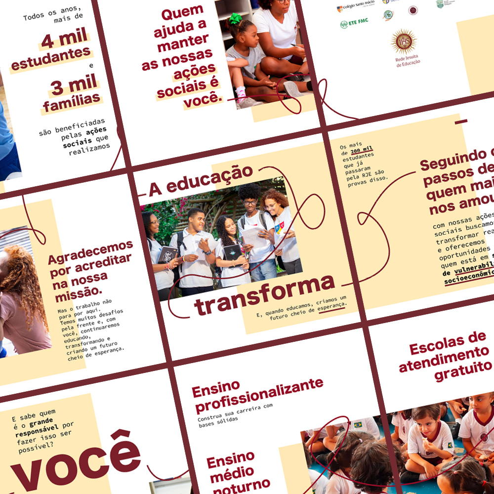 Agência+ - Campanha Rede Jesuíta de Educação