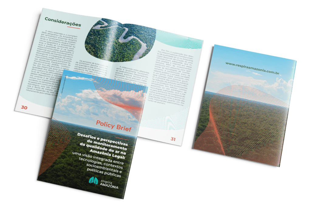 Agência+ | Policy Brief "Desafios e perspectivas do monitoramento da qualidade do ar na Amazônia Legal - Cliente: Respira Amazônia