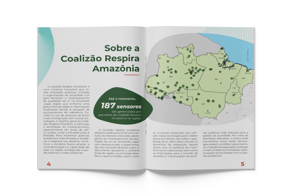 Agência+ | Policy Brief "Desafios e perspectivas do monitoramento da qualidade do ar na Amazônia Legal - Cliente: Respira Amazônia