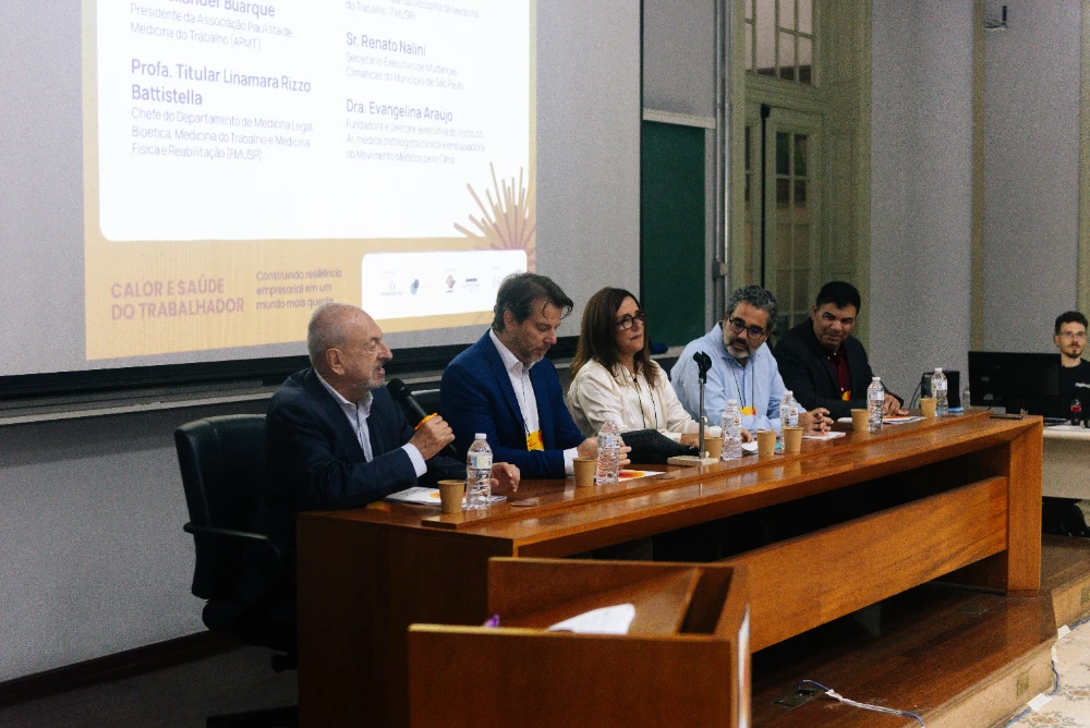 Agência+ | Seminário Calor e Saúde do trabalhador
