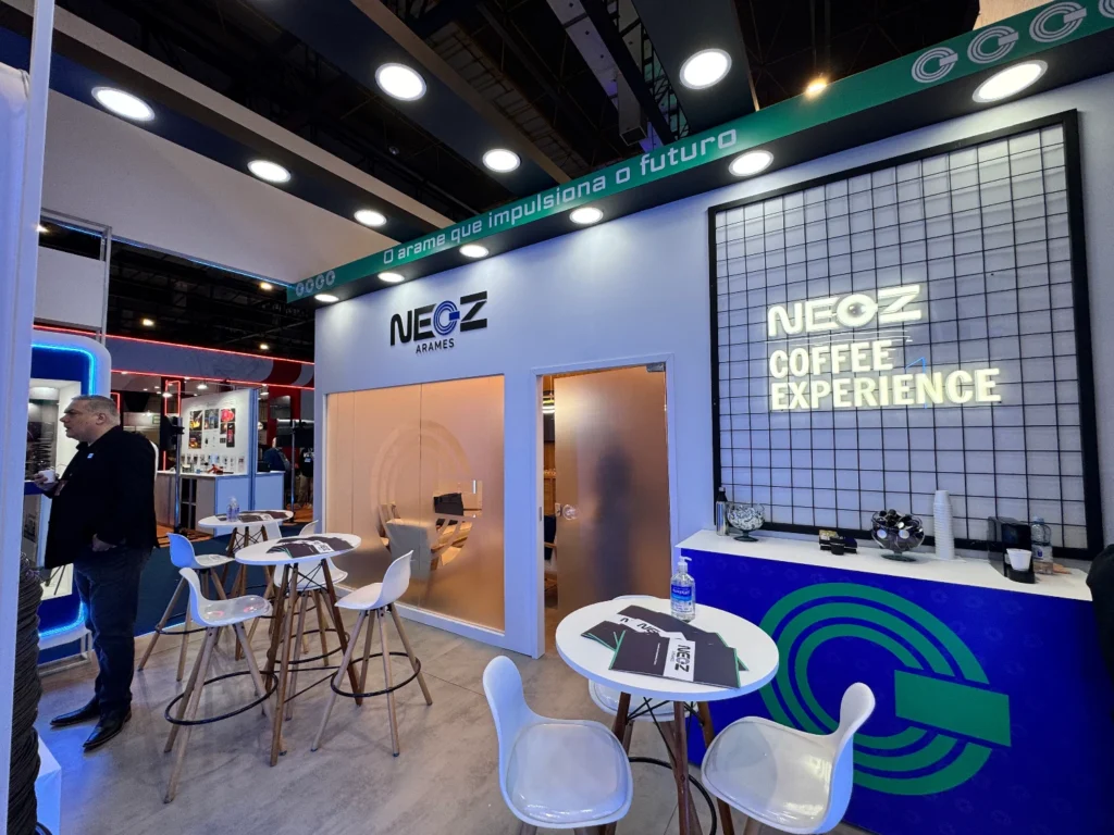 Ag+ | Stand para Neo-z na Latam Wire+Steel 2026