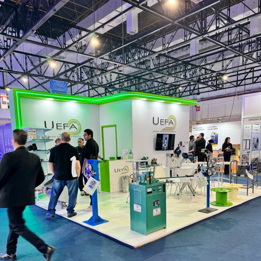 Ag+ | Stand para UEFA na Latam Wire+Steel 2026