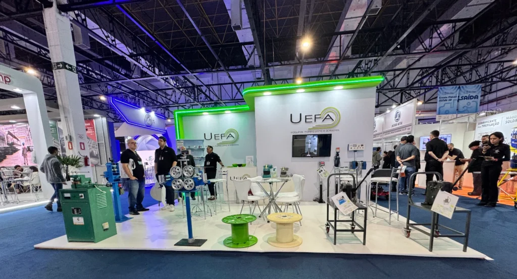 Ag+ | Stand para UEFA na Latam Wire+Steel 2026