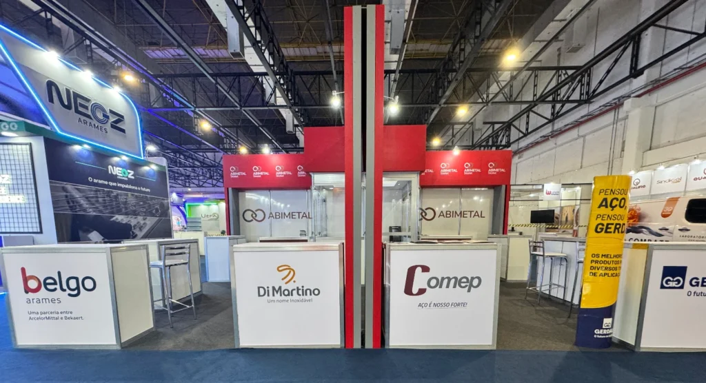 Ag+ | Stand para Abimetal na Latam Wire+Steel 2026