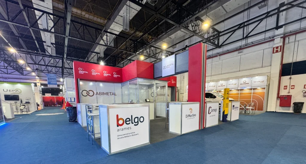 Ag+ | Stand para Abimetal na Latam Wire+Steel 2026