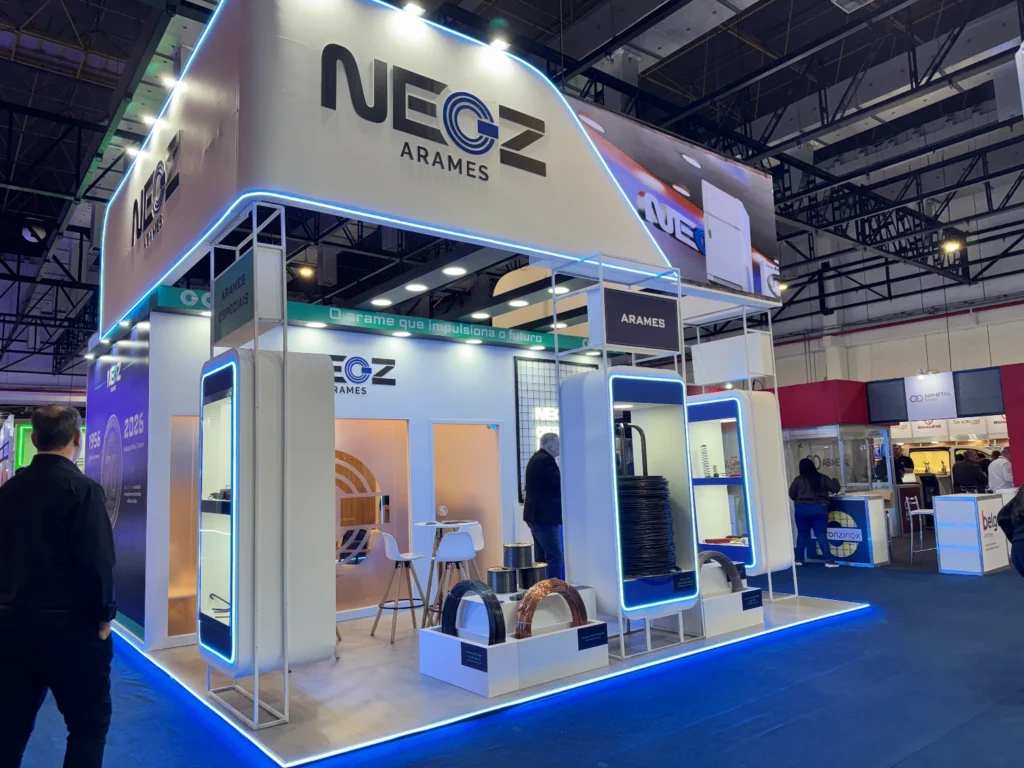 Ag+ | Stand para Neo-z na Latam Wire+Steel 2026