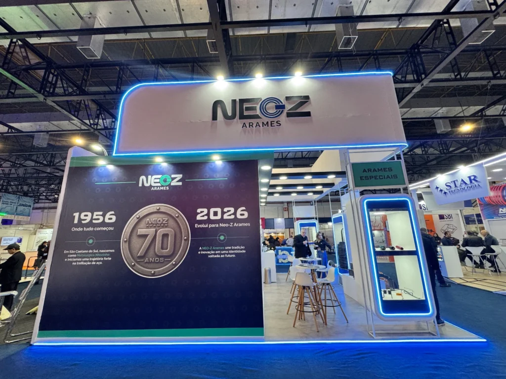 Ag+ | Stand para Neo-z na Latam Wire+Steel 2026