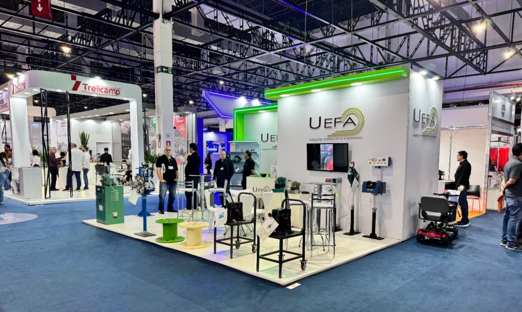 Ag+ | Stand para UEFA na Latam Wire+Steel 2026