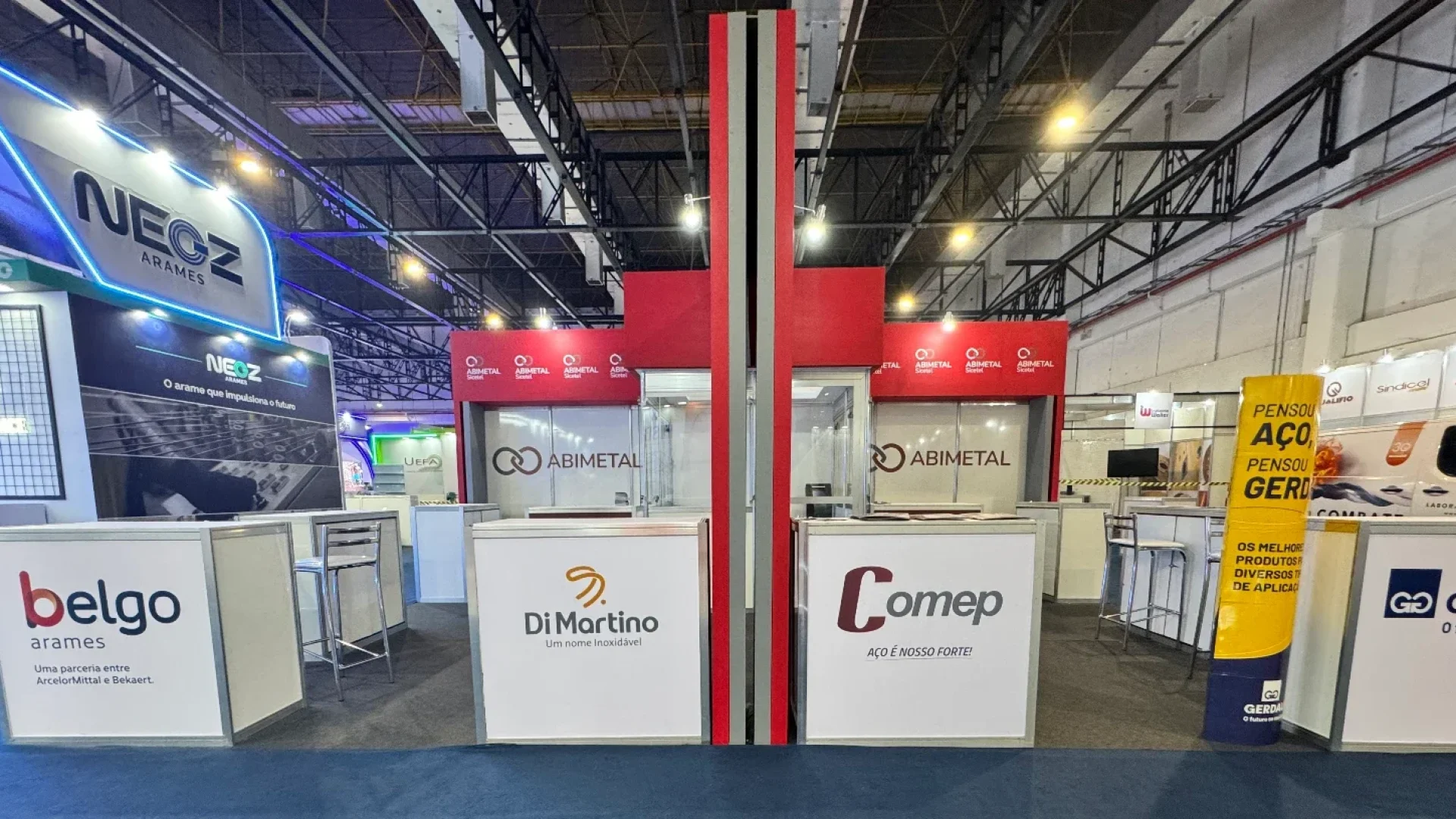 Ag+ | Stand para Abimetal na Latam Wire+Steel 2026