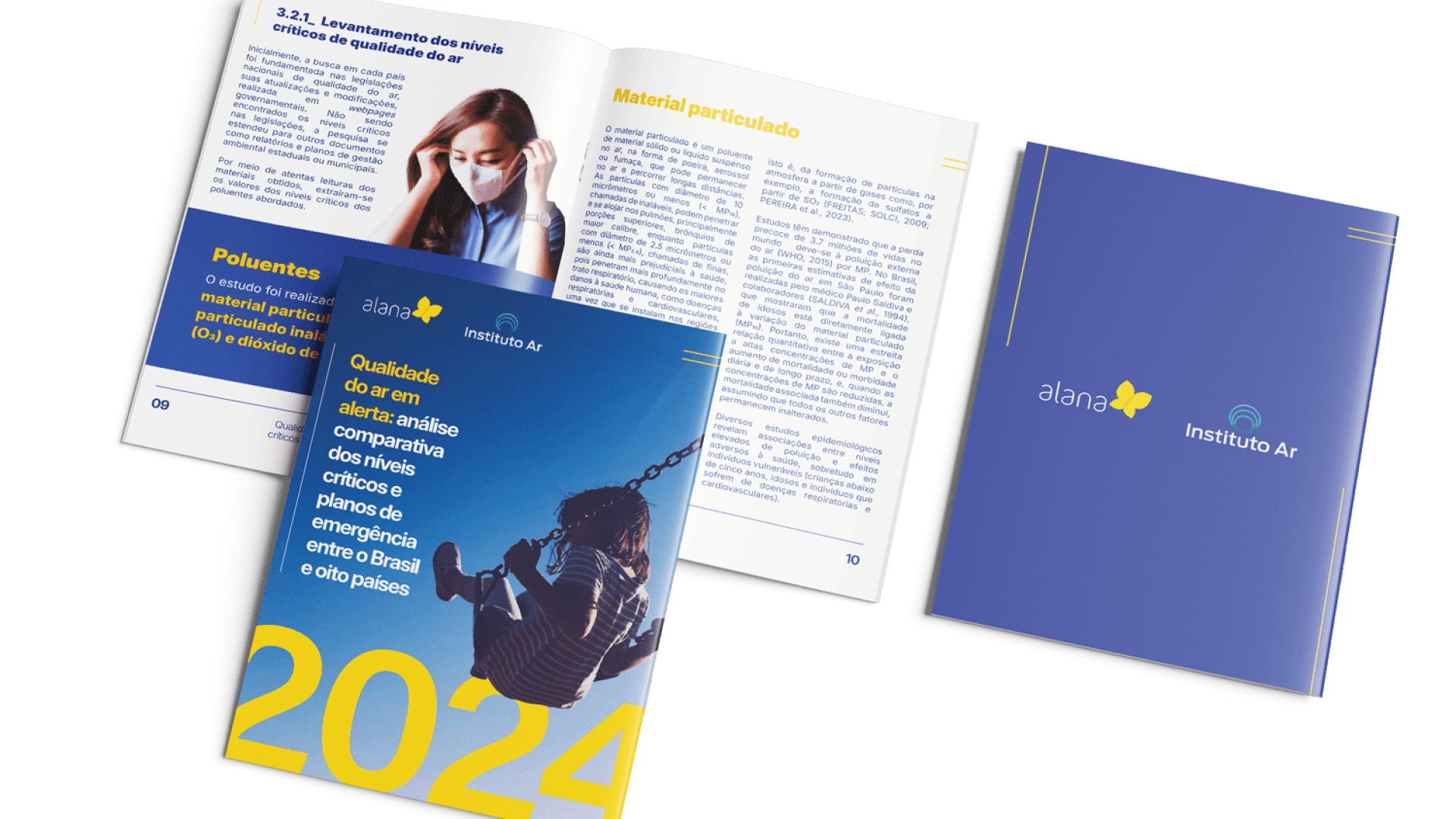 Agência+ | Relatório "Qualidade do ar em alerta" - Cliente: Instituto Alana e Instituto Ar