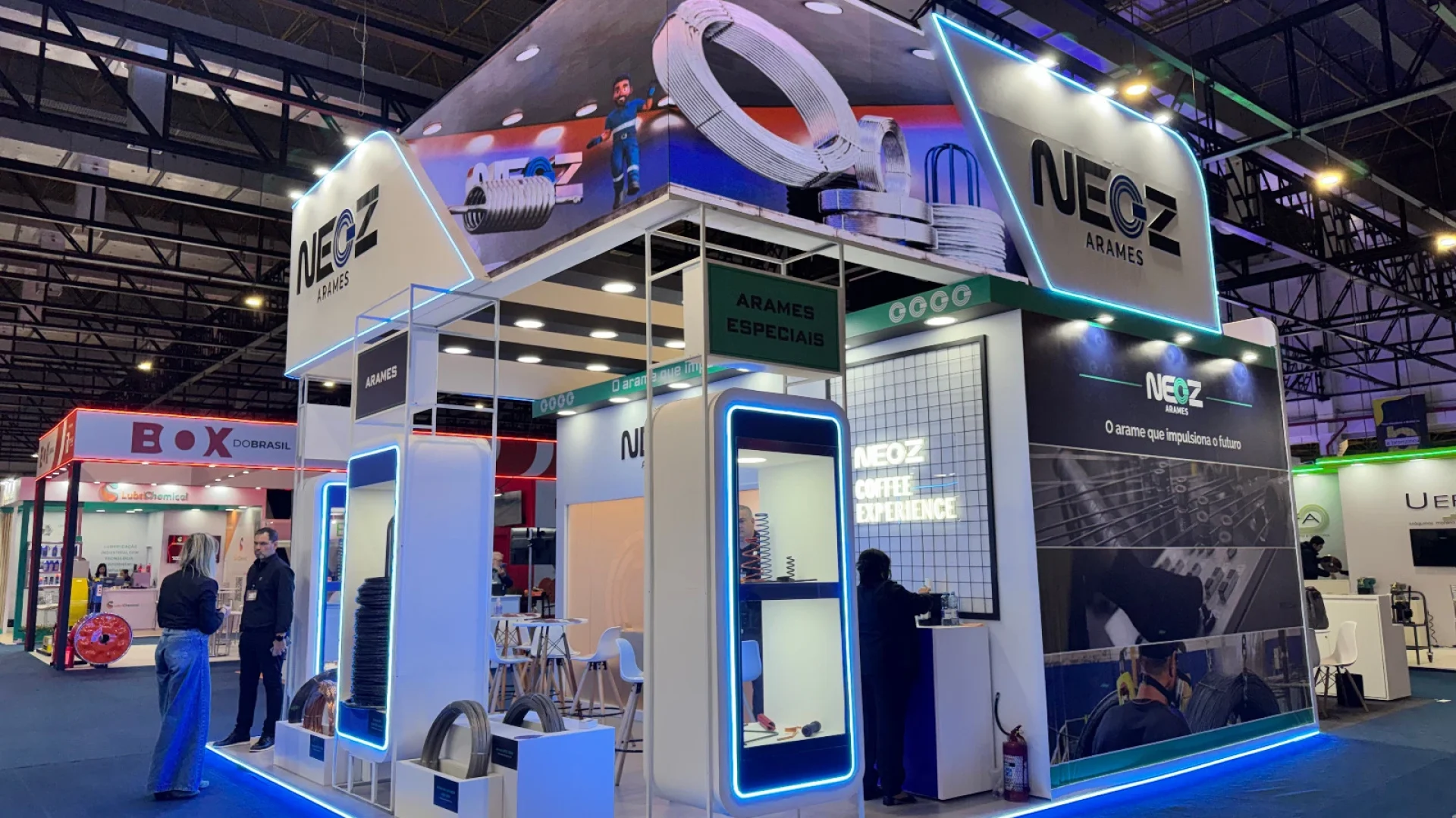 Ag+ | Stand para Neo-z na Latam Wire+Steel 2026