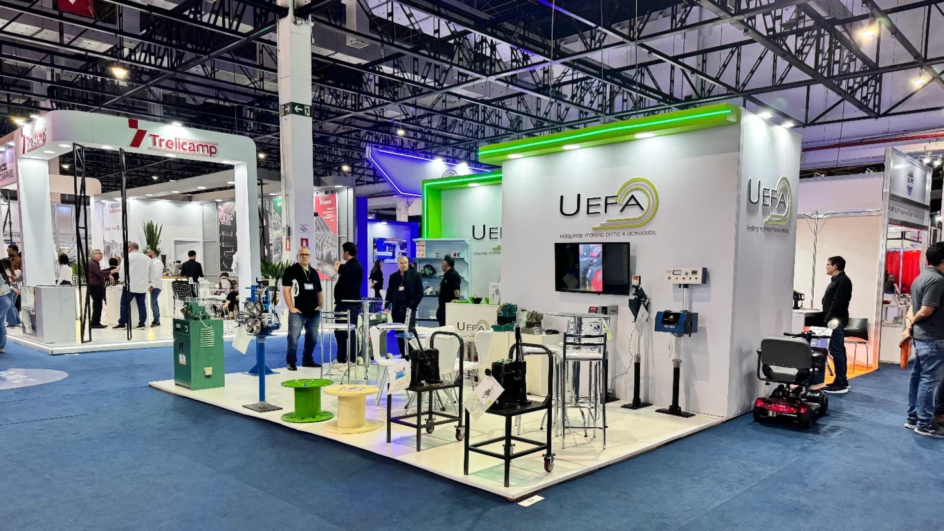 Ag+ | Stand para UEFA na Latam Wire+Steel 2026